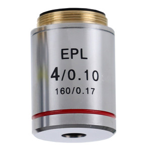 Euromex Objective IS.7104, 4x/0.10, wd 15,2 mm, EPL, E-plan (iScope)