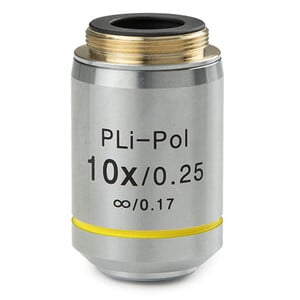 Euromex Objective IS.7910-T, 10x/0.25, PLPOLi , plan, infinity, strain-free (iScope)