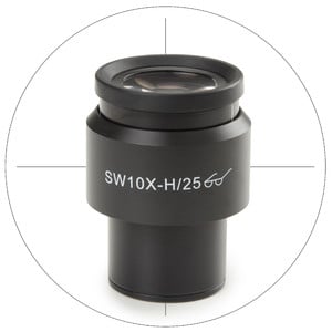 Euromex Measuring eyepiece DX.6010-C, SWF 10x / 25 mm, crosshair, Ø 30 mm (Delphi-X)