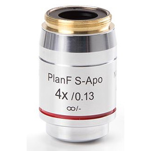 Euromex Objetivo DX.7304, 4x/0.13, wd16,5 mm, PLFi APO, plan, semi-apochromatic, fluarex, infinity (DelphiX)