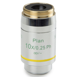 Objetivo Euromex DX.7710, 10x/0,25 PLPHi, plano, de fase, infinito (Delphi-X)