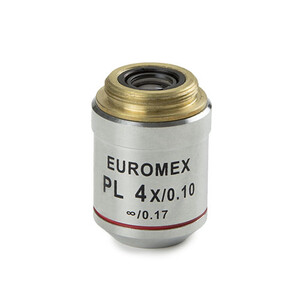 Euromex Objective AE.3104, 4x/0.10, w.d. 11,9 mm, PL IOS infinity, plan (Oxion)