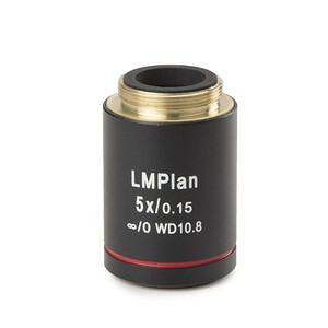 Euromex Objetivo AE.3172 Plan achromatic M-IOS DIN PL 5x/0.15 objective. WD 10.8 mm (Oxion MET)