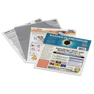 Baader Lámina de filtro solar AstroSolar® tamaño ECO OD 5.0 140x155 mm
