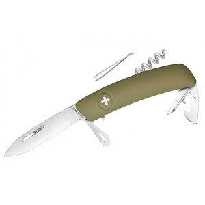 SWIZA Knives D03 Swiss Army Knife, khaki