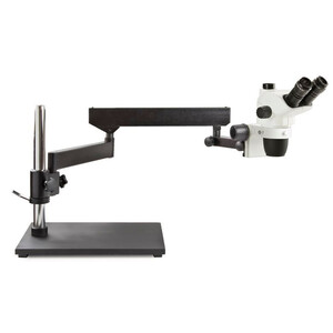 Euromex NZ.1703-A, NexiusZoom EVO, 6,5x a 55x, stativo articolato, senza illuminazione, trino