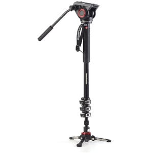 Manfrotto Aluminium monopod MVMXPRO500 tripod with fluid tilt head