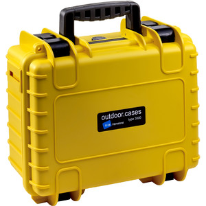 B+W Type 3000 case, yellow/empty