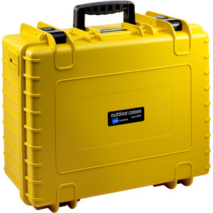 B+W Type 6000 case, yellow/empty