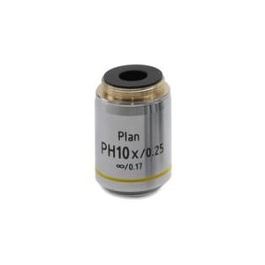 Optika M-1120.N, IOS W-PLAN PH microscope objective, 10X/0.25