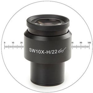 Euromex DX.6210-M 10X/22mm, microscope micrometer eyepiece, Ø30 mm (for Delphi-X)