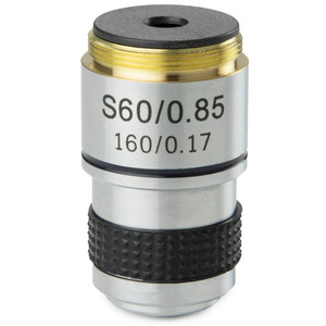 Euromex MB.7060 60X/0.85 achro, sprung, parafocal 35mm microscope objective (for MicroBlue
