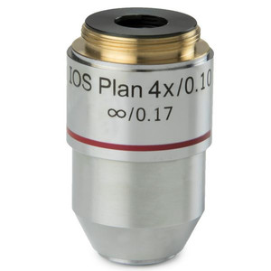 Euromex Objetivo 4x/0,10, plan., infinity, BB.7204 (BioBlue.lab)