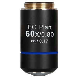Motic Objective EC PL, CCIS, plan, achro, 60x/0.80, S, w.d. 0.35mm