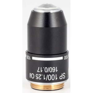 Motic Objective SP semiplan achro, 100X/1.25, S, Oil  w.d=0.14mm (RedLine200)