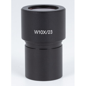 Motic WF10X/23mm measuring eyepiece, scale (14mm in 140 divisions) and cross hairs