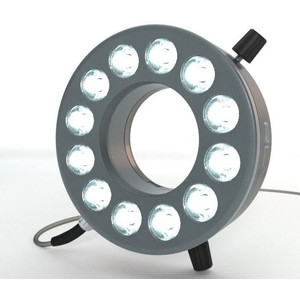 StarLight Opto-Electronics RL12-10s-24V NW, Spot, blanco natural (4.000 K), enchufe M12 (4 polos), Ø 66 mm