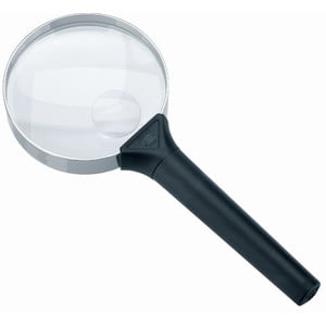 Schweizer Magnifying glass Handlupe Basic-Line BIFOCUS,  6D/16D;Ø75/Ø20mm, bifokal