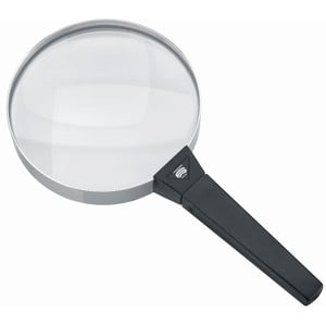 Schweizer Magnifying glass Handlupe Basic-Line FORTE, 4D/2x/Ø120mm, bikonvex