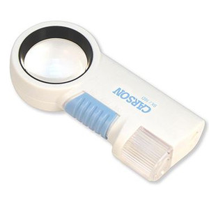 Carson Magnifying glass PRO, CP-32 MagniFlash, LED, 9x