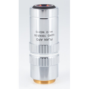 Motic Plan apochromatisch objectief ULWD PLAN APO 100X/0.550 (WD=13mm)