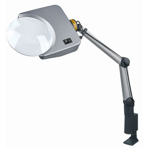 Schweizer Lupa Tech-Line LED 6500K, 1,75x/Ø202mm, planoconvexa