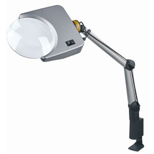 Schweizer Vergrootglazen Loeplamp Tech-Line LED 6500K, 1,75x/Ø202mm, Plano-convex