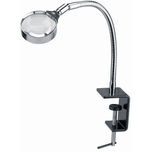 Schweizer Magnifying glass Work stand magnifier, table clamp, 3x/Ø75mm, biconvex