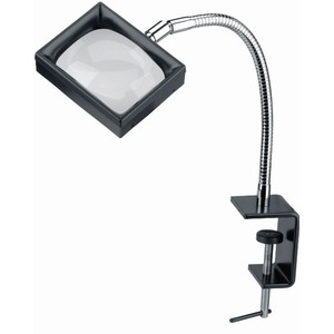 Schweizer Vergrootglazen Werkloep Kunststof tafelklem, 3x/100x75mm, aspheric