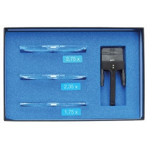Schweizer Vergrootglazen Basic-Line RIDO-CLIP voorzetloep 1.75x, 2.35x, 2.75x