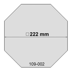 euro EMC Lámina filtrante Filtros solares de repuesto tamaño 9 AstroSolar