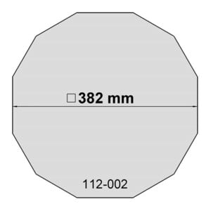 euro EMC Lámina filtrante Filtros solares de repuesto tamaño 12 AstroSolar
