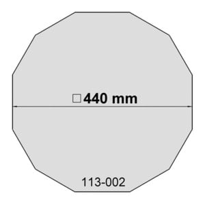 euro EMC Lámina filtrante Filtros solares de repuesto tamaño 13 AstroSolar