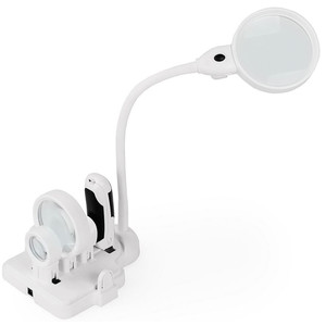 Levenhuk Magnifying glass Zeno Multi ML15 White