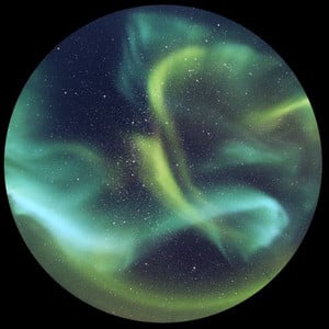 astrial Diapositive for the Sega Homestar Planetarium Aurora Australis Scenic