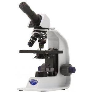 Optika Microscope B-151R-PL, mono, DIN, plan, akku,40x-400x, LED 1W