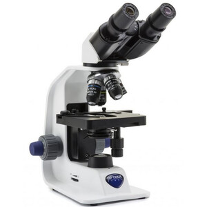 Optika Microscoop B-159R-PL bino, plat, oplaadbare batterij, 1000x