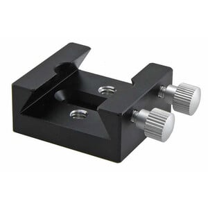 TS Optics Accessoireschoen met 1/4" fotostatiefaansluiting en sleufgat