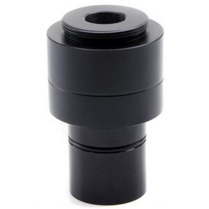 Optika Adaptador de cámara M-118, 0,75x, f.1/1,8 y sensor de 2/3 pulgadas, tubo ocular, 23, 30, 30,5 mm, C-Mount