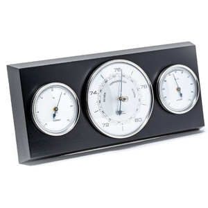 Stazione Meteo Classica TFA In Rovere Oro, Diametro 70 Mm, 270x110 Mm