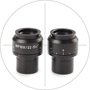 Euromex Micrometer eyepiece NZ.6210-C, 10x/22 mm SWF, crosshairs (Nexius EVO)