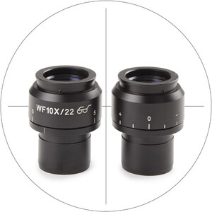 Euromex Oculare micrometrico NZ.6210-C, 10x/22 mm SWF, reticolo (Nexius EVO)