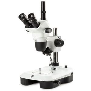 Euromex Microscopio stereo zoom NZ.1903-M, 6.7-45x, Colonna, Luce incidente e trasmessa, trino, Specchio per campo scuro, Embriologia