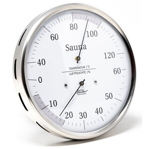 Fischer Weather station Sauna-Thermohygrometer 130 mm