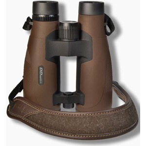 DDoptics Binoculars Pirschler 8x56 Gen.3 brown Loden cloth/ Leather