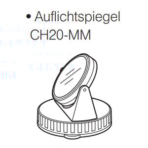 Evident Olympus CH20-MM vlakke concave spiegel f.CH20