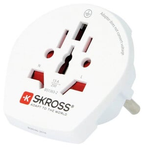 Skross Power pack World to Europe travel adapter