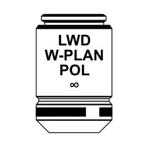Optika IOS LWD W-PLAN POL objective 20x/0.40, M-1138
