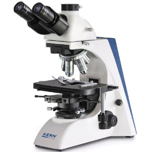 Kern Microscope Trino InfPlan 4-InfPlanPH 10/20/40/100, WF10x20, 20W Hal, OBN 158