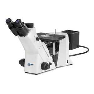 Kern Inverted microscope OLM 171, invers, MET, POL, trino, Inf planchrom, 50x-500x, Auflicht, HAL, 50W